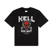 Stranger Things T-Shirt Hell Can Wait (black) Size XXL