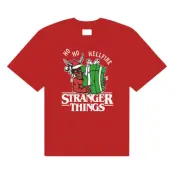 Stranger Things T-Shirt Ho Ho Hellfire Size L
