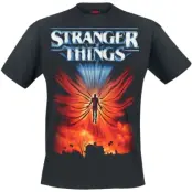 Stranger Things T-shirt - Rise Of Vecna Poster - S XXL - för Herr - svart