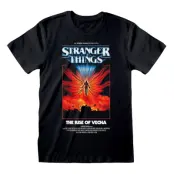 Stranger Things T-Shirt Rise Of Vecna Poster Size L