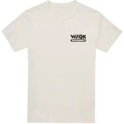 Stranger Things T-shirt - Season 5 - Hawkins Hitmakers Front Back - S XXL - för Herr - naturfärgad