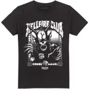 Stranger Things T-shirt - Season 5 - Hellfire Club Mono - S XXL - för Herr - svart