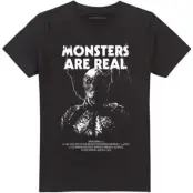 Stranger Things T-shirt - Season 5 - Vecna Monsters Are Real - S XXL - för Herr - svart