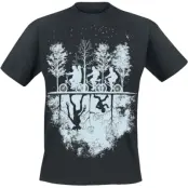 Stranger Things T-shirt - Upside Down - M 3XL - för Herr - svart