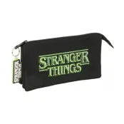 Stranger Things triple pencil case