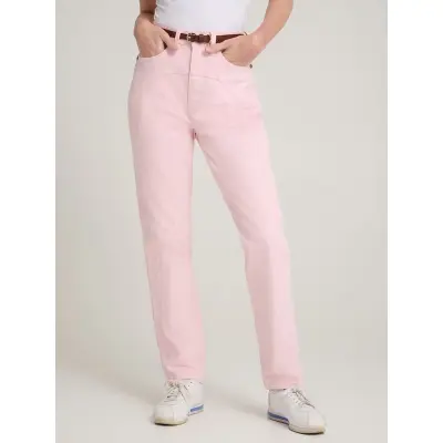 Wrangler Jeans - Stranger Things Nancy Jean Light Pink - 24 29 - för Dam - rosa