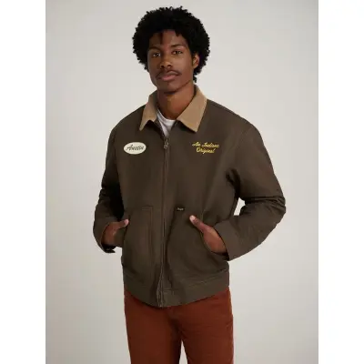 Wrangler Mellansäsongsjacka - Stranger Things Murray Jacket Wren - S XL - för Herr - brun