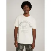 Wrangler T-shirt - Stranger Things Hawkins High Tee Marshmallow - S XL - för Herr - vit