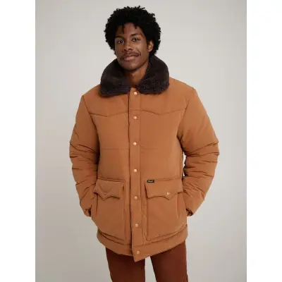 Wrangler Vinterjacka - Stranger Things Hopper Jacket Arganoil - M - för Herr - brun