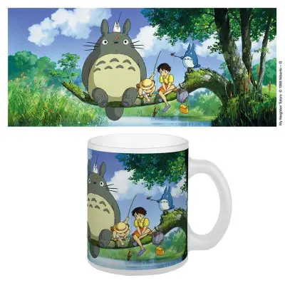Mug Studio Ghibli Totoro Fishing