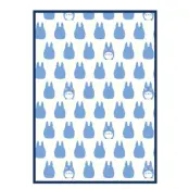 My Neighbor Totoro - Blue Totoro - Blanket 100X140Cm