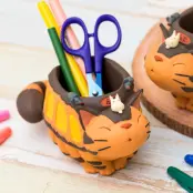My Neighbor Totoro - Catbus - Pen Holder 9X16.5X9.5Cm
