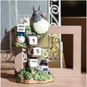 My Neighbor Totoro - Concert Of Ocarina - Diorama & Calendar 11Cm