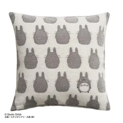 My Neighbor Totoro - Grey Totoro - Cushion 45X45Cm
