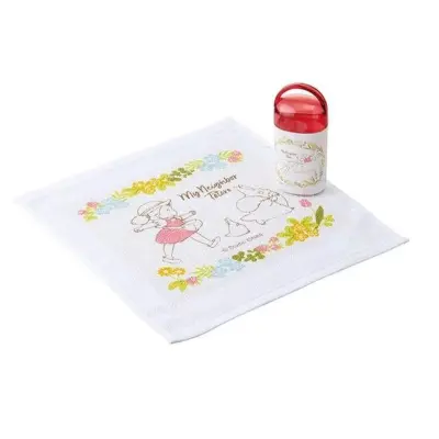 My Neighbor Totoro - Mei & Totoro - Towel & Case 5.8X4.4X12.5Cm