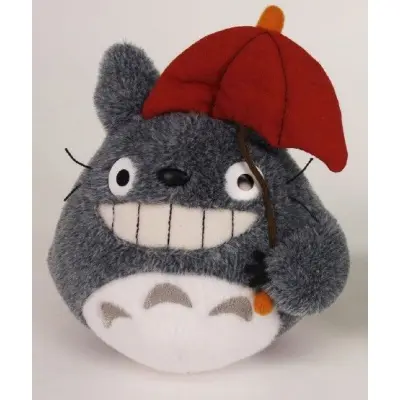 My Neighbor Totoro Plush Figure Totoro Red Umbrella 15 cm