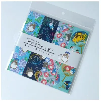 My Neighbor Totoro - Summer - Chiyogami Paper 15X15Cm