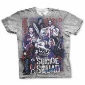 Suicide Squad Allover T-Shirt, T-Shirt