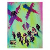Suicide Squad XX glass poster