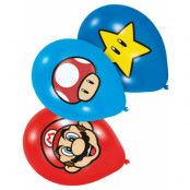 6 ballonger 27,5 cm - Super Mario