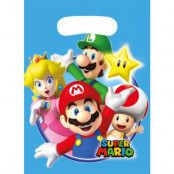 8 st Super Mario Godispåsar i Plast