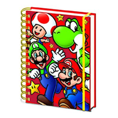 Anteckningsblock Super Mario