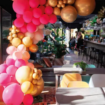 Ballongbåge Premium Rosa