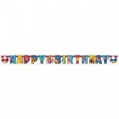 Banderoll Super Mario Bros 190 cm