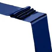 Bordslöpare Satin Mörkblå