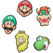 Crocs - gaming Pin - Jibbitz - Super Mario 5 Pack - för  flerfärgad