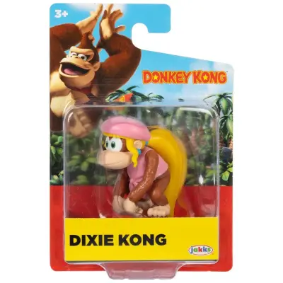 Donkey Kong Figur 5cm Dixie Kong - Donkey Kong -  Leksaksaffären