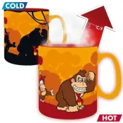 Donkey Kong - gaming Mugg - Donkey Kong - Tasse mit Thermoeffekt - för None - flerfärgad
