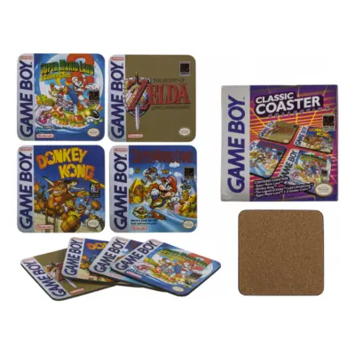 Drinkunderlägg Gameboy - 4-pack