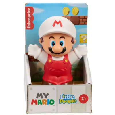 Fisher Price - Little People - My Mario Figure (Fire Mario)