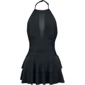 Forplay Badklänning - PEACH - S XXL - för Dam - svart