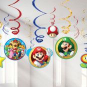 Hängande dekoration Super Mario 12 delar