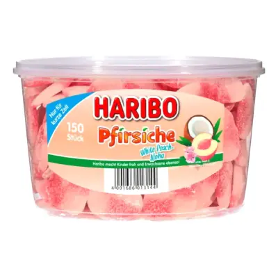 Haribo White Peach Aloha - 1,35 kg