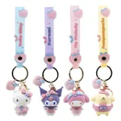 Hello Kitty - Peach Series - Assortiment 12 Keychain 6-7Cm
