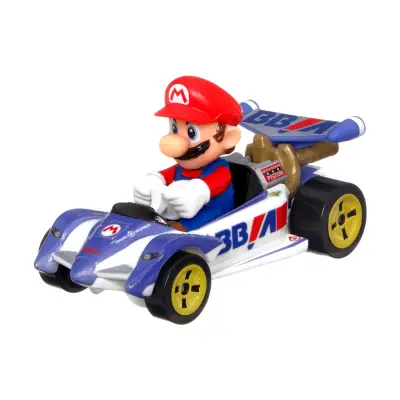 Hot: Wheels Cars - Mario Kart - Hot Wheels Mariokart Mario Circuit (HDB36)