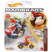 Hot Wheels - Die-cast Diddy Kong Standard Mario Kart