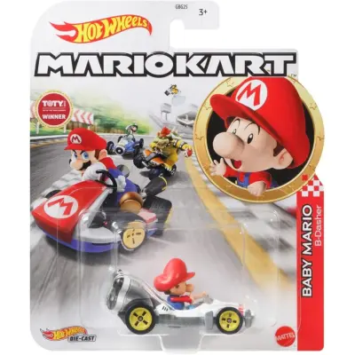Hot Wheels Mario Kart Baby Mario B-Dasher