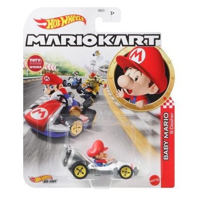 Hot Wheels Mario Kart BABY MARIO B-Dasher