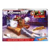 Hot Wheels Mario Kart Boos Spooky Sprint Track Set