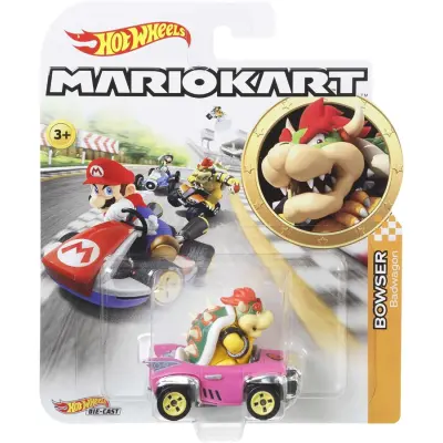 Hot Wheels Mario Kart Bowser Badwagon