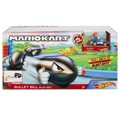 Hot Wheels Mario Kart Bullet Bill Lekset