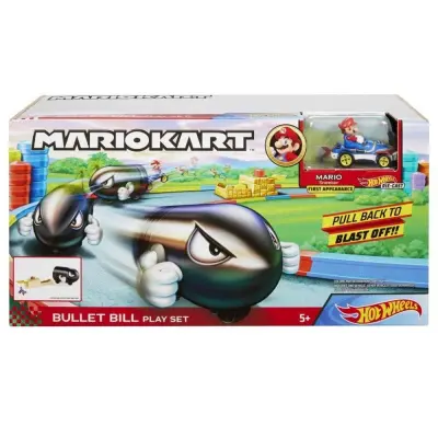Hot Wheels Mario Kart Bullet Bill Lekset