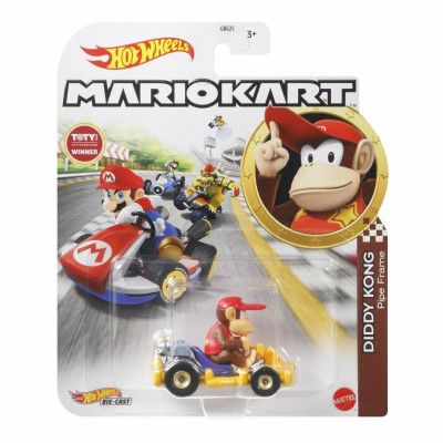 Hot Wheels Mario Kart Diddy Kong Pipe Frame