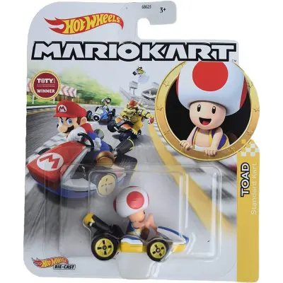 Hot Wheels Mario Kart Toad