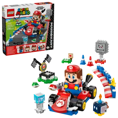 LEGO - Super Mario - Mario Kart: Interactive LEGO Mario & Standard Kart