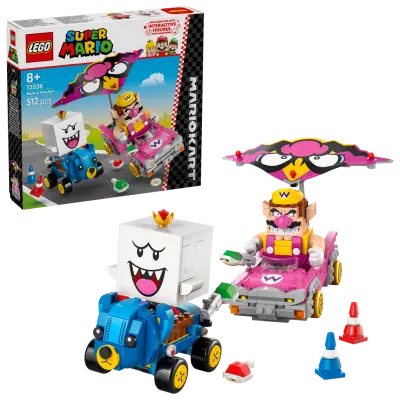 LEGO - Super Mario - Mario Kart Wario & King Boo